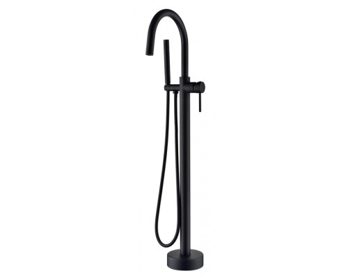 Boheme Смеситель напольный Uno BLACK 469-B