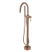 Boheme Смеситель напольный UNO WHITE Copper Brushed 469-CB