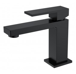 Cмеситель для умывальника Qubic Matt Black 471-B