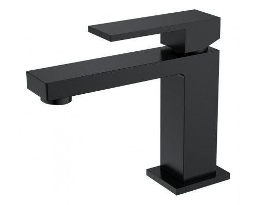 Cмеситель для умывальника Qubic Matt Black 471-B