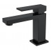 Cмеситель для умывальника Qubic Matt Black 471-B