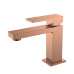 Boheme Cмеситель для умывальника Qubic Copper Brushed 471-CB