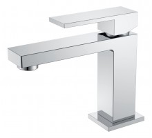 Cмеситель для умывальника Qubic Chrome 471-CR