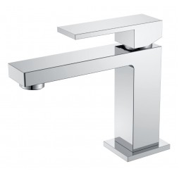 Cмеситель для умывальника Qubic Chrome 471-CR