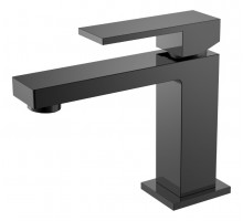 Cмеситель для умывальника Qubic Shine Gun Metal 471-SGM
