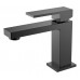 Cмеситель для умывальника Qubic Shine Gun Metal 471-SGM