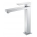 Смеситель для умывальника высокий Qubic Chrome 472-CR