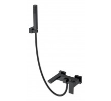 Смеситель для ванны с душем Qubic Shine Gun Metal 473-SGM