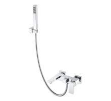 Смеситель для ванны с душем Qubic Chrome 473-CR