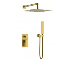 Смеситель встроенный для душа QUBIC Bronze 474-3-BR