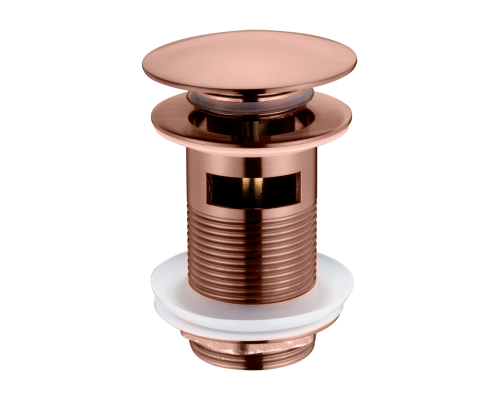 Boheme Слив для раковины, автомат(клик-клак) BRUSHED BRONZE c переливом 612/2-BRB