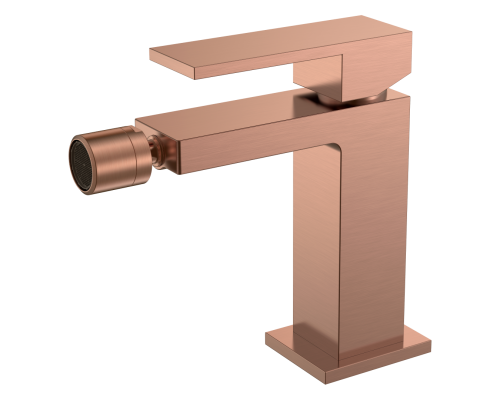 Boheme Смеситель для биде Qubic Copper Brushed 476-CB