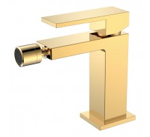 Смеситель для биде Qubic Shine Gold 476-G