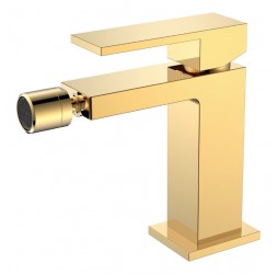 Смеситель для биде Qubic Shine Gold 476-G