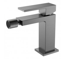 Смеситель для биде Qubic Matt Gun Metal 476-GM
