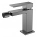 Смеситель для биде Qubic Matt Gun Metal 476-GM