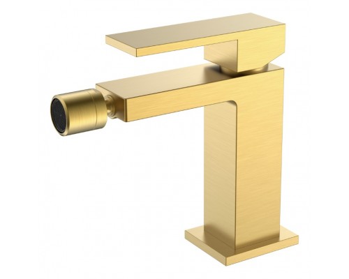 Смеситель для биде Qubic Matt Gold 476-MG