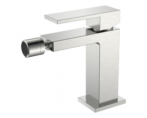 Смеситель для биде Qubic Brushed Nickel 476-NB