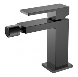 Смеситель для биде Qubic Shine Gun Metal 476-SGM