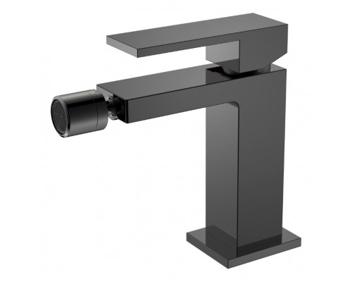Смеситель для биде Qubic Shine Gun Metal 476-SGM