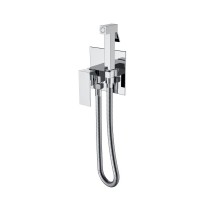 Смеситель гигиенический Qubic Chrome 477-CR