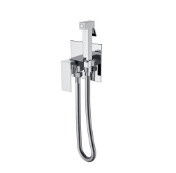Смеситель гигиенический Qubic Chrome 477-CR