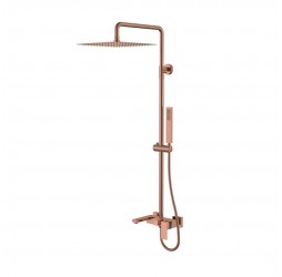 Boheme Стойка для душа QUBIC Copper Brushed 478-CB