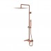 Boheme Стойка для душа QUBIC Copper Brushed 478-CB