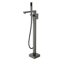 Boheme Смеситель напольный, QUBIC Gun Metal 479-GM