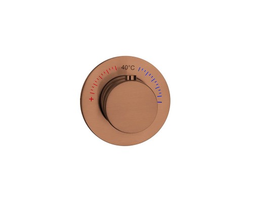 Boheme Смеситель встраиваемый термостат UNO BRUSHED BRONZE 627-T-BRB