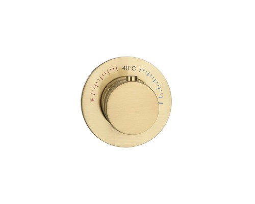 Boheme Смеситель встраиваемый термостат UNO MATT GOLD 627-T-MG