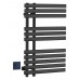 Boheme Полотенцесушитель электрический сухой VENTURO BLACK 723-B
