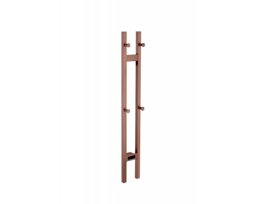 Boheme Полотенцесушитель электрический 2-трубы квадратный COPPER BRUSHED 728-CB