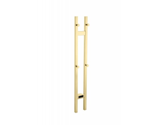 Boheme Полотенцесушитель электрический 2-трубы квадратный GOLD 728-G