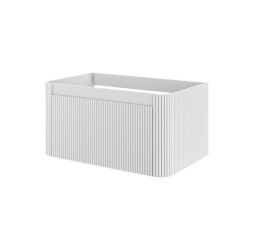 Armadi Art Тумба без раковины VOI рифл. 80см MATT WHITE 782-080-R-MW