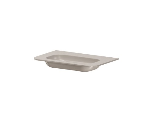Armadi Art Раковина моноблок VOI 80см STONE FINISH CASHMERE 786-080-SF-C без отв.