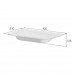 Armadi Art Раковина моноблок VOI 80см STONE FINISH CASHMERE 786-080-SF-C без отв.