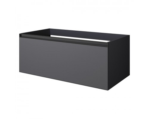 Armadi Art QUATRO 1 100CM тумба ANTHRACITE цвет профиль ANTHRACITE 790-M1-100-A-A