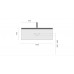 Armadi Art QUATRO 1 100CM тумба ANTHRACITE цвет профиль ANTHRACITE 790-M1-100-A-A