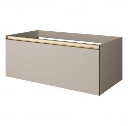 Armadi Art QUATRO 1 100CM тумба DAPHNE профиль MATT GOLD 790-M1-100-D-MG