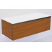 Armadi Art QUATRO 1 120CM тумба WILLOW профиль ANTHRACITE + внур. подсв. 790-M1-120-W-A-LED
