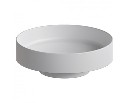 Boheme Раковина накладная SOLE Corian 400*130 Matt White 801-MW