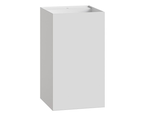 Boheme Раковина напольная Cube Corian 480*480*850 Matt White 802-MW