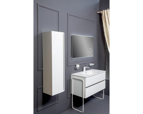 Armadi Art Тумба без раковины Vallessi 80*46cm WHITE 2 полки, 837-080-W