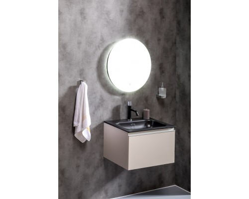 Раковина моноблок Vallessi 60 антрацит керамика 838-060-A