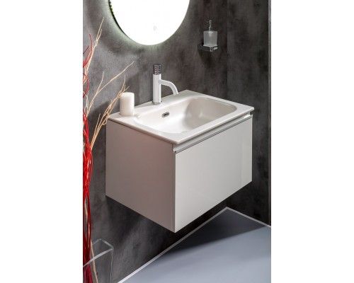 Раковина моноблок Vallessi 60 белая керамика 838-060-W
