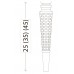 Ножки DENTI белые (пара) 45,5см 847-W-45