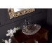 Столешница стекло 80см прямая DARK BROWN 853-080-DB