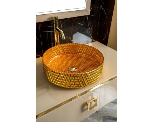 Столешница стекло 100см прямая Капучино Lucido 853-100-CP Lucido
