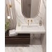 Столешница моноблок FLAT CALACATTA (1010*452*80) 859-100-CLCT